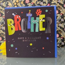 Birthday card Brother - Brother, have a brilliant birthday!